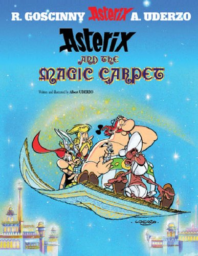 couverture de : Ast&eacute;rix and the magic carpet