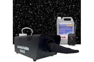 Snowstorm Max 500W Snow Effect Machine with Wireless Remote Control & 5L Fluid