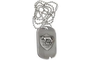 Giemme Artikel – Halskette DOGTAG Wappen Roma Offizielles Geschenk