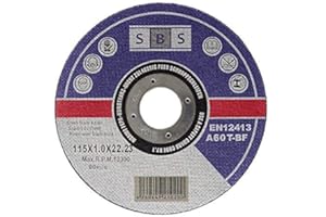 SBS Trennscheiben | 115 x 1,0 mm | 100 Stück | INOX | für Trenn- oder Winkelschleifer