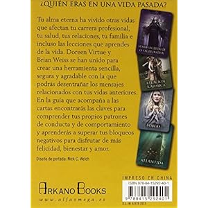 Cartas oráculo de las vidas pasadas: 44 cartas oráculo y libro guía