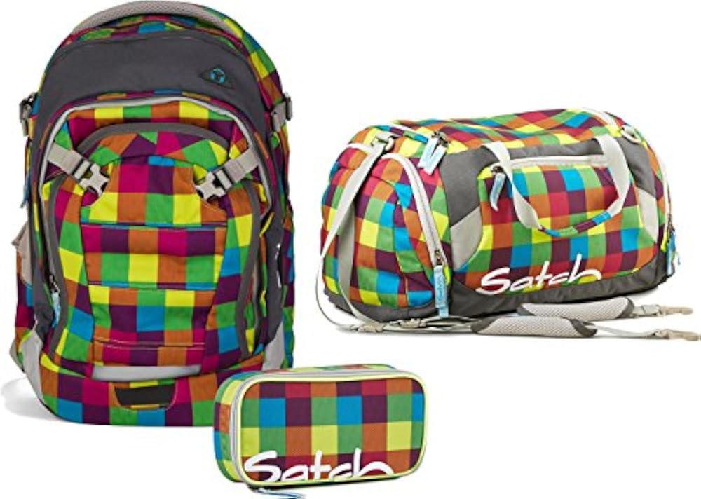 Satch Schulrucksack-Set 3-tlg Match 