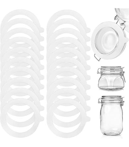 5PCS Silicone Replacement Gasket Airtight Rubber Seals Rings Leak Proof