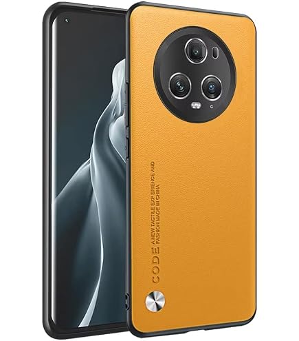 Topme Custodia In Pelle Per HONOR Magic5 Pro 5G – Cover A Portafoglio Con Motivo Litchi, Blu Scuro, 3 Slot Carte E Funzione Stand
