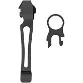 Leatherman Pocket Clip & Lanyard - Cep Klipsi ve Kordon Halkası - Siyah