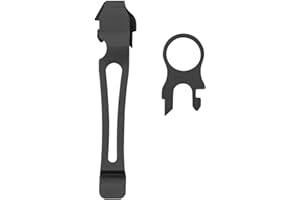 Leatherman Clip da Tasca e Anello per Cordino - Per i Modelli Charge, Surge e Wave - Ossido Nero