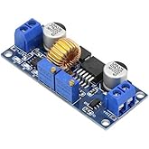 XL4015 وحدة شحن Lipo Dc-Dc قابلة للتعديل بجهد تيار مستمر 5 أمبير (لوحة دوائر مطبوعة زرقاء)
