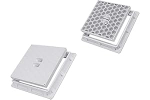 Uzman-Versand Tapa de pozo o alcantarilla, conducto de inspección, (35 x 35 cm)