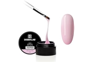 DIDIER LAB - Fiber Gel Constructor Uñas Autonivelante Milky Pink - Sin HEMA - Builder Gel UV LED Ultra Resistente para Reparaciones y Extensiones - Fácil de Aplicar - 50g