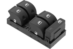 EVGATSAUTO Elevalunas Interruptor, Botones Interruptor Elevalunas, Elevalunas eléctrico Master ABS Interruptor para A4/S4 B6 B7 RS4 Asiento Exeo 8ED 959 851