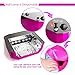 MatrixSight 36W UV Nail Dryer Manicure Machine Diamond Shaped CCFL & LED UV Nail Art Lamp Dryer Gel Polish Nail Art Curing Nails With Timer Both for Home Use and Professional Beauty Nail Salon (Rose)