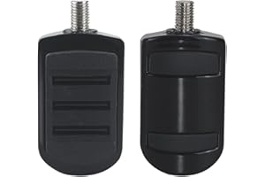 ONETK WOWTK Pair of Streamliner Style Shifter Pegs fits for Harley Davidson All models Road King Street Glide Sport Glide Electra Glide Iron 883 1200 XL1200 XL883 Softail touring Forty-Eight Fat Bob,Black