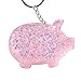 Produktbild Gracorgzjs Pailletten Schwein Anhänger Schlüsselanhänger, Schlüsselanhänger, Tasche, hängende Ornamente, Rose