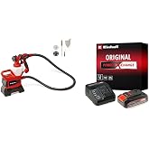 Einhell TE-SY 18/90 Li - Solo, Ak&uuml;l&uuml; Sprey Boya Sistemi ve Einhell 18V 2,5 Ah PXC Starter Kit (Başlangı&ccedil; Seti)