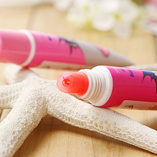6pcs JUYUAN-EU Lip Gloss Lippen Tattoo Magic Lippenstift dauerhafte Wasserlippenglanz Anhaltend Wasserfest - 3