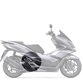 Pcx 125 2021 Gri Motosiklet İ&ccedil;in Karbon Desen Beyaz Basamak ve Basamak Altı Koruyucu Padd