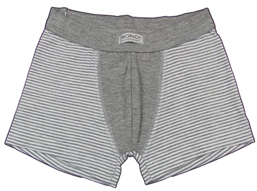 BONDI "Racing" baby boys briefs stripes stretch-cotton (gray/white)