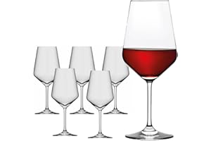 RASTAL, Collezione HARMONY 53 - Set di 6 Calici da degustazione, Capacità 51.2 cl