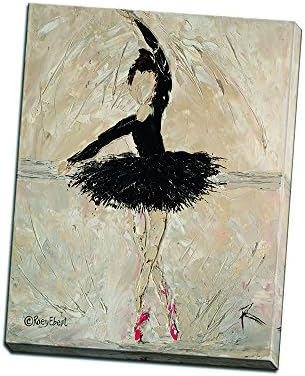 Pennylane Ballerina with Scarlet Pointe Shoes Printed on 16x20 Canvas Wall Art
