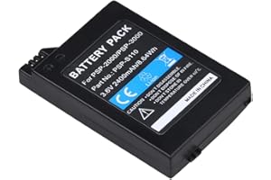 PowerTrust 2400mAh PSP-S110 Akku für Sony PSP-2000, PSP-3000, PSP-2004, PSP-3004, PSP-2001,PSP-3001 Konsole