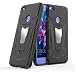 Produktbild Huawei P8 Lite 2017 Hülle, SsHhUu Magnetic Car Mount Stoßsichere Dual Layer Hybrid Tasche Schutzhülle mit Ständer für Huawei P8 Lite 2017 P9 Lite 2017 Honor 8 Lite Nova Lite GR3 2017 (5.2") Schwarz