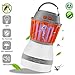 Produktbild O’WODA Campinglampe UV Licht Insektenvernichter,Camping Lantern mit IP67 Wasserfeste und Transportable Laterne,Mückenkiller LED USB Wiederaufladbar,3 Licht Modi Großartig bei Innen,Außen,Nachtfischen, Camping, im Auto, Schuppen, Dachboden, Garage & Stromausfällen(2200mAh)