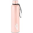 Milton Insulated Water Bottle 34 oz (1000 ml) Stainless Steel Double Walled Vacuum Flask Hot and Cold Drinks, Leak Proof Simple Screw Lid, Office, Gym, Aura 1000 Beige