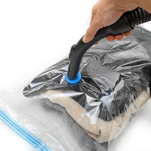 2x Vakuum Beutel XXL Taschen – Vakuumtaschen Platzsparer Aufbewahrungsbeutel Vakuumbeutel - 3