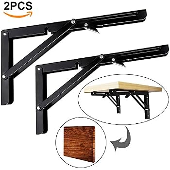 Équerre pliante pour table murale rabattable 300x200 mm: Amazon.fr ...