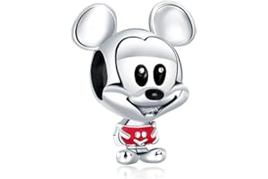 MGIUL Charms en Argent 925 pour Bracelets et Colliers de Femmes Dessin Animé Animaux Lucioles Papillons Pendentif Dangle Beads Birthday Mother’s Day Jewellery Gift For Femmes