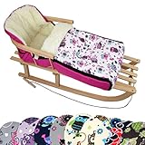 Universaler Winterfußsack aus Lammwolle, passt auf Babyschale, Kinderwagen, Buggy und Schlitten, geeignet für 3 und 5-Punkt-Gurtsysteme, leichte und schnelle Montage, wasser- und windabweisend