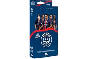 Topps Paris Saint-Germain Fan-Set 2024/25-28 Karten pro Box inklusive 2 garantierten Parallelen
