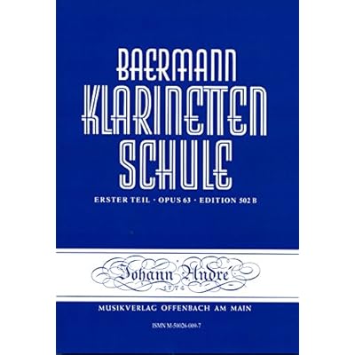 Baermann Klarinettenschule Praktischer Teil Erster Teil Opus 63 Klarinette Noten Musiknoten Pdf Complete Jaspermuha