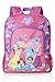 Produktbild Disney Prinzessinnen-rucksack Mit Prinzessin Belle, Sleeping Beauty, Cinderella, Rapunzel, Jasmin, Arielle | Kinder-disney-tasche Für Schule Oder Reisen | Rosa Und Violett Mädchen Rucksack