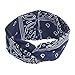 Produktbild Likecrazy Damen Band Stirnband elastisches Blumenhaar Turban verdrehte geknotet Frauen Sport Yoga kopfband Damen Beauty Stirnbänder Mädchen Accessoires Haarschmuck