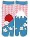 Produktbild Samurai market Japanische Zehensocken Mt. Fuji Kirschblüten Hanami Unisex Größe 34-48 Samurai Socken