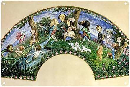 Fracta Juventus, 1864 (pen &amp; ink and gouache.. - Premium Metal Sign 20x30cm gloss finish advertising signs - Art247