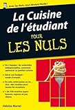 La Cuisine de l'étudiant pour les Nuls poche