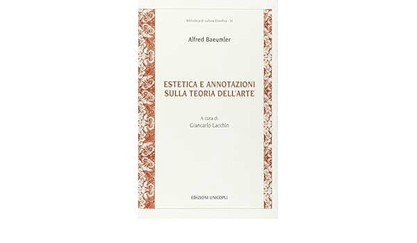 Estetica E Teoria Dell Immagine Let1076 Studocu