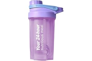 EACHPT Shaker à protéines 600 ml Shaker Proteine pour shakes de suppléments,Shaker à protéines avec bouchon à vis,tamis et échelle de mesure|Anti-fuite,sans BPA ni DEHP