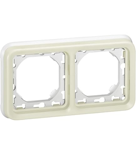 Toma Doble Impermeable LEGRAND Plexo IP55 - 2P+T 16A, Con Persiana, Para Exterior E Interior, Color Antracita