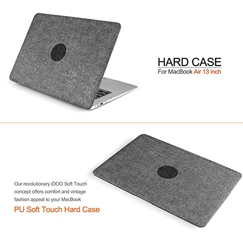 iDOO Filz Schutzh  lle   Felt Sleeve Case f  r MacBook Air   Pro Retina 13 Zoll ohne CD-Laufwerk und Notebook   Laptop Tasche  12 9 -13 3 Zoll  Gr    