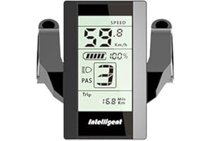 SPORTARC Écran LCD pour vélo électrique 800S pour Bafang BBS01 BBS02 HD Moteur central écran vertical