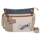 Vortasche mit Reissverschluss Pepe Jeans Umhängetasche, bunt (Mehrfarbig) - 7545661