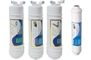 Depuragua Lot 4 Filtres pour osmoseur inverse type CS