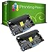 Twin-Pack DR2200 Kit Tambour compatible pour Brother DCP-7055, DCP-7055W, DCP-7057, DCP-7060D, DCP-7065DN, DCP-7070DW, HL-2130, HL-2132, HL-2135W, HL-2240, HL-2240D, HL-2250DN, HL-2270DW, MFC-7360N, MFC-7460DN, MFC-7460N, MFC-7860DW, FAX-2840, FAX-2845, FAX-2940E