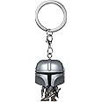 Funko Pop! Keychain: Star Wars: the Mandalorian Novelty Keyring - Collectable Mini Figure - Stocking Filler - Gift Idea - Official Merchandise - TV Fans - Backpack Decor