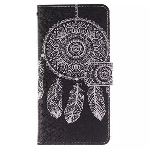 Preisvergleich Produktbild Schutzhülle Samsung Galaxy S6, coffeetreehouse für Samsung Galaxy S6 Schutzhülle Lanyard Handschlaufe Brieftasche Ledertasche PU Leder Brieftasche Schutzhülle Schale mit Stand und die Slots Kreditkarte Wallet / Case / Schutzhülle, TPU Silikon Schutzhülle, Flip Holster für Samsung Galaxy S6 – Eule