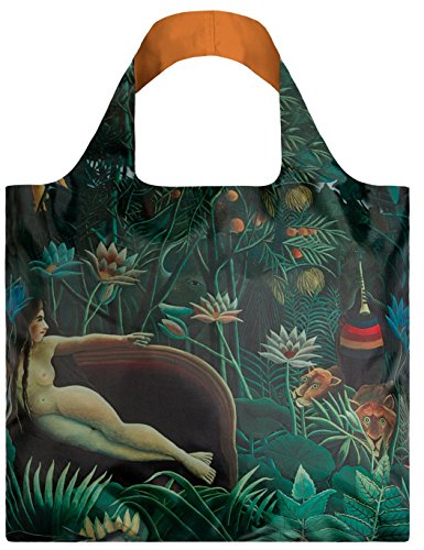 Preisvergleich Produktbild LOQI Museum Henri Rousseau Einkaufstasche / Reisetasche Reise-Henkeltasche, 50 cm, Dream
