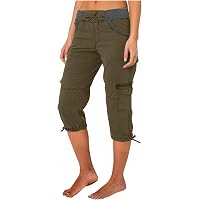 Pantalon Femme été 3/4 – Léger, Fluide, En Coton-lin – Taille élastique Avec Cordon Et Poches